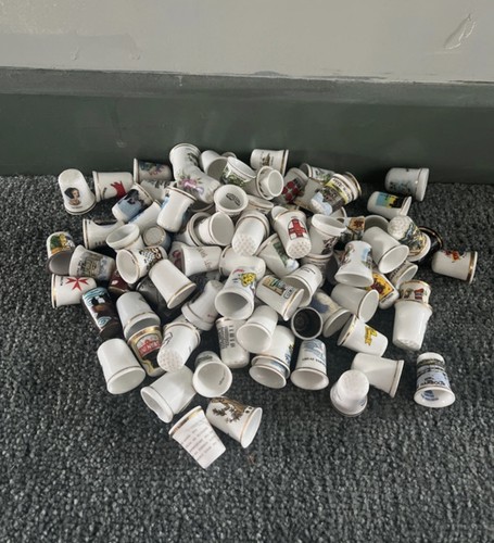 Thimbles joblot ceramic k - joblot, u.k