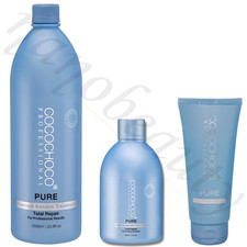 Cocochoco Pure Brazilian Keratin Treatment Hair Straightening + Shampoo Kit