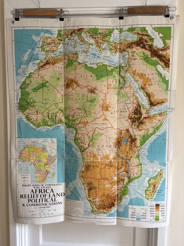 Philips africa relief land - africa,