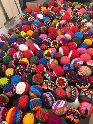 Multicolor hacky sack - multicolor,