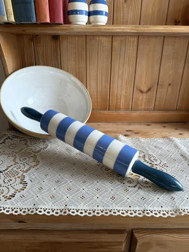 Green cornishware blue - t,