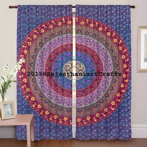 Hippie indian tie die mandala - tie,