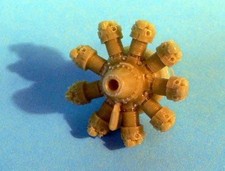 Radial Engines & Wheels 72002 1:72 Bristol Pegasus Radial Engine