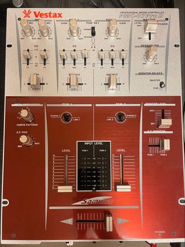 Vestax pmc pro samurai - vestax, d