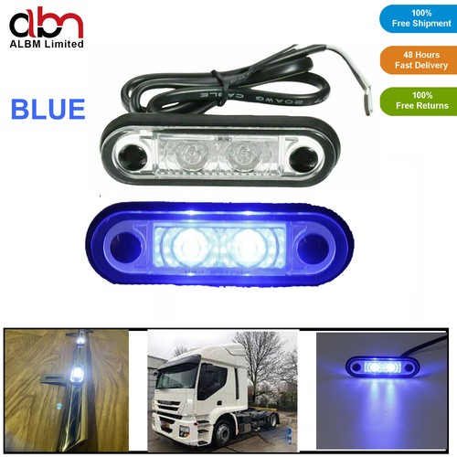 Blue hella style led flush - flush, fit