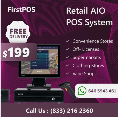 Touchscreen pos cash - 15,