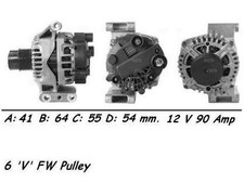 Wai alternator 90amp for - wai,