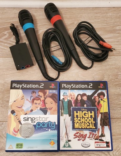 Singstar wired microphones - microphones, +