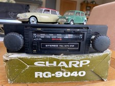 1980s sharp RG-9040 car stereo