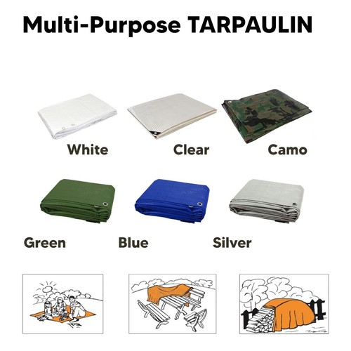 Tarpaulin regular and heavy - tarpaulin,
