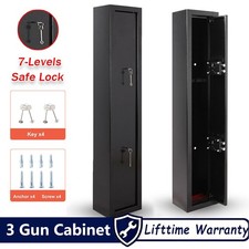 3 Gun Cabinet Safe Rifle