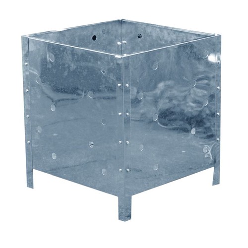 Kingfisher square galvanised - square,
