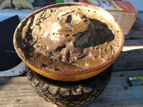 Iron bowl pad 2lbs - bowl,,
