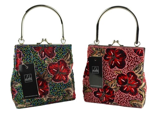 Ladies beaded evening - beaded,