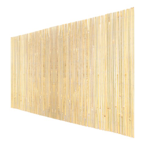 Natural bamboo slat screening - bamboo,