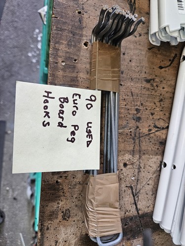 Euro peg board hooks - hooks, packs