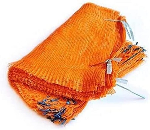 Orange net sacks - orange,