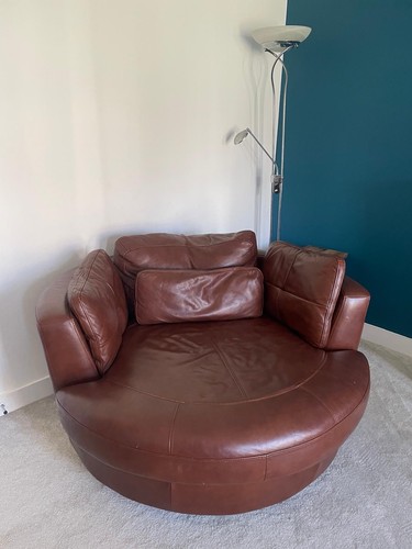 Dfs oversized round leather - oversized,