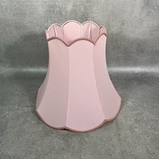 Vintage Pink Fabric Scalloped