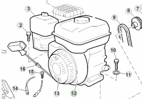 Genuine john deere d38r lawn - john,