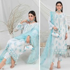 Pakistani Organza Semi