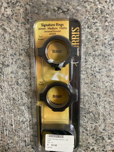 Burris signature rings 30mm - signature,