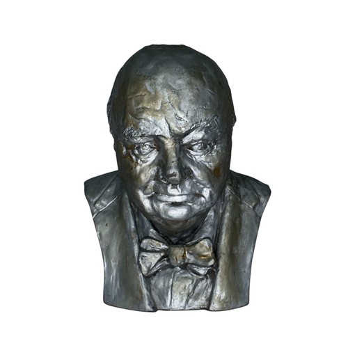 Winston churchill bronze bust - churchill,