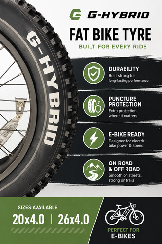 Fat bike tyres 26x4 - tyres,