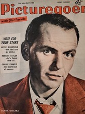 PICTUREGOER 11 APRIL 1959  JAYNE MANSFIELD, AUDREY HEPBURN, FRANK SINATRA