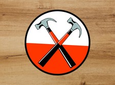Pink Floyd The Wall Hammer March 3in Bumper Sticker Outdoor Decal Gloss Laptop