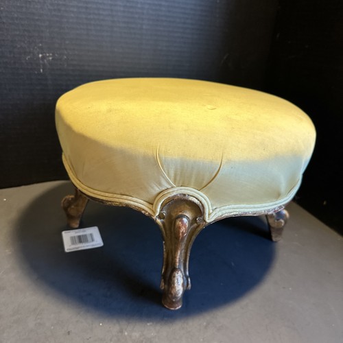 Vintage foot stool ottoman - vintage,