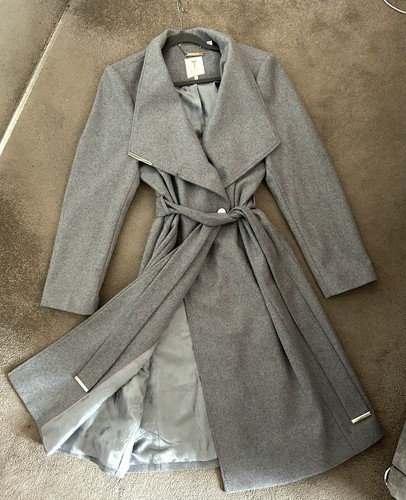 Ted baker coat wool blend - coat,