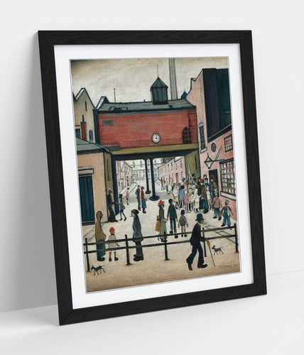 May day lowry framed - l.s.,