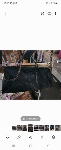 Vintage black leather - vintage,