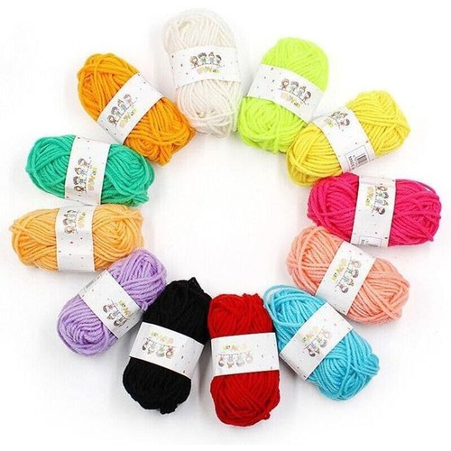 12x mixed yarn - wool, lot
