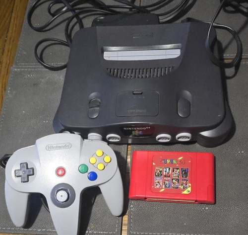 Nintendo n64 console full - n64,