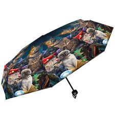 NEW MAGICAL CATS CAT LOVERS UMBRELLA MYSTICAL FANTASY LISA PARKER
