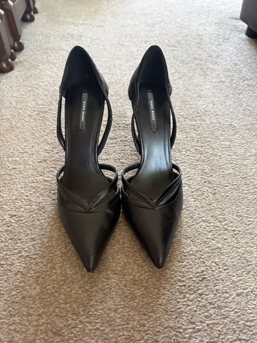 Zara pointed heels black eu - heels,