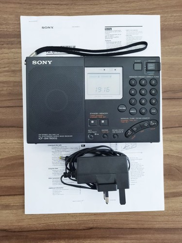Sony icf sw7600g world - icf-sw7600g, band