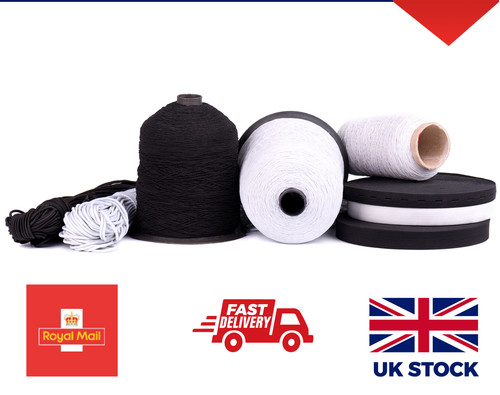 Round flat elastic cord - round,
