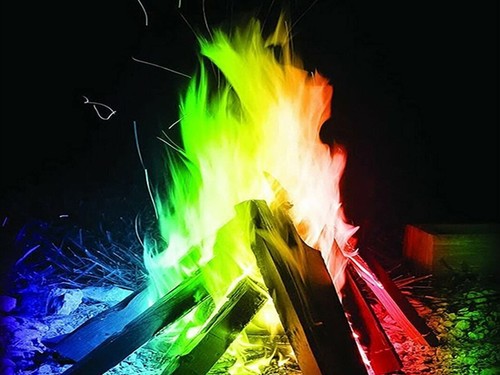 Magic fire coloured neon - fire,