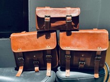 Motorcycle Leather Pouch