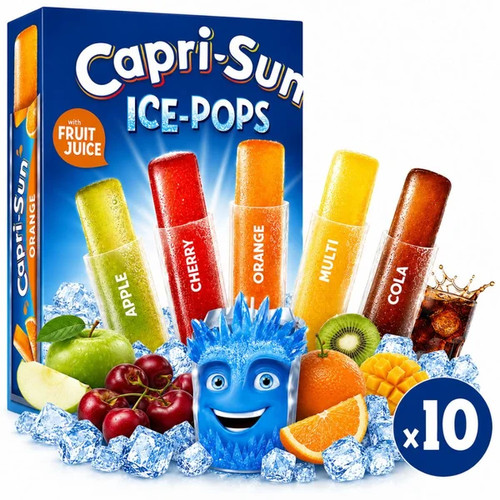 Capri sun ice pops mixed - ice,