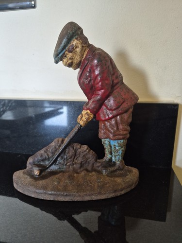 Vintage cast iron putting - vintage,