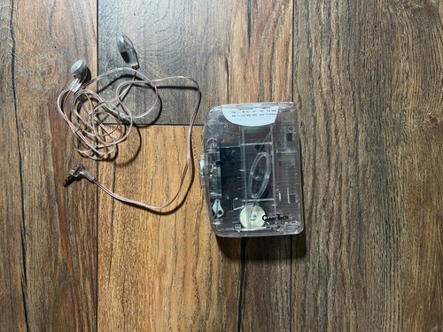 Retro clear cassette walkman - retro,