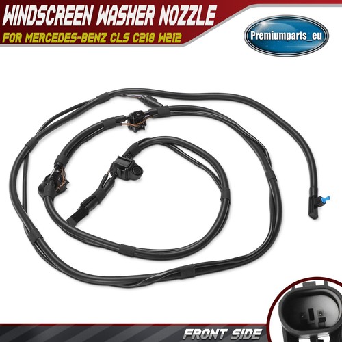 Front heated washer nozzle - front,