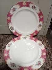 Royal Albert Lady Carlyle Dinner Plates 26cm. X 2.