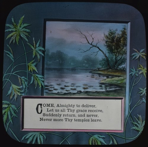 Magic lantern slide lord - magic,