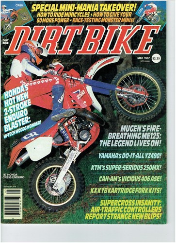 May 1987 dirt - dirt, bike