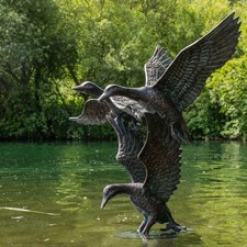 3 Flying Ducks  Ornament 